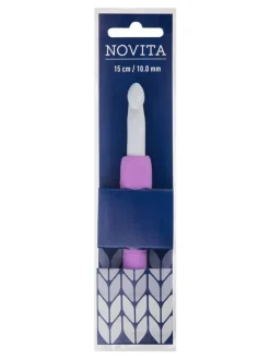 Novita Kankaat Ja Käsityötarvikkeet|Virkkuukoukku ergonominen 15 cm 10.0