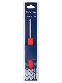 Novita Kankaat Ja Käsityötarvikkeet|Virkkuukoukku ergonominen 14 cm 4.0