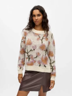 Object Neulepuserot|neule Objlucie White sand flower multi