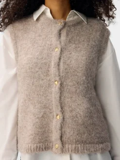 Object Liivit|Topit|neuleliivi Objsaggia Vest Humus melange