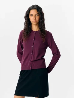 Object Neuletakit|neuletakki Objthess Mauve wine