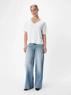 Object Trikoopaidat Ja Colleget|t-paita Objannie RE S/S V-neck White