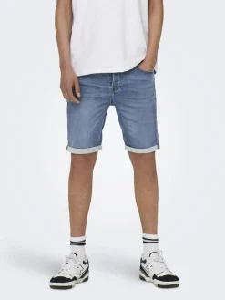 Only & Sons Shortsit|farkkushortsit Onspl Jog Mb BLUE DENIM