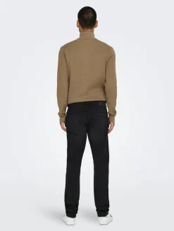 Only & Sons Farkut|farkut Onsweft Black denim