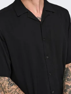 Only & Sons Kauluspaidat|paita Onsdash Life Reg Black