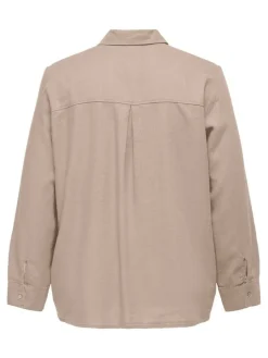 Only Carmakoma Puserot|paita Carcaro L/S Oxford tan