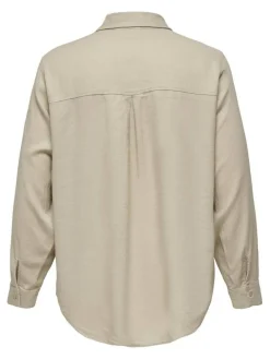 Only Carmakoma Puserot|paita Carcaro L/S Oxford tan