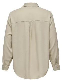 Only Carmakoma Puserot|paita Carcaro L/S Oxford tan