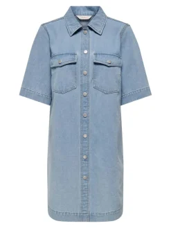Only Vapaa-Ajan Mekot|farkkumekko Onlbelle S/S Light Blue Denim