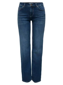 farkut Onlblush Dark Blue Mid waist>Only