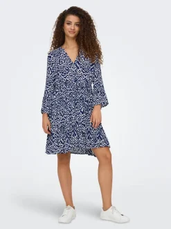Only Vapaa-Ajan Mekot|mekko Onlclemmentine Life Ombre blue clemmentine graphic