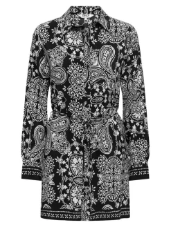 Only Vapaa-Ajan Mekot|mekko Onlemza Aja Black ethnic paisley