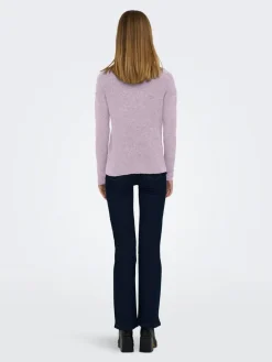 neule Onlcamilla O-neck L/S>Only Clearance