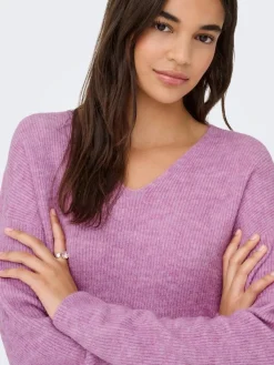 Only Neulepuserot|neule Onlcamilla V-neck