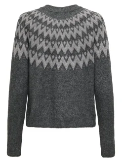 Only Neulepuserot|neule Onlfry LS JQ Glitter