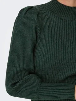 Only Neulepuserot|neule Onlkatia L/S Highneck June bug