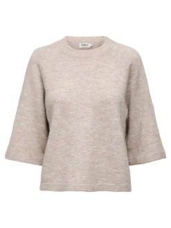 Only Neulepuserot|neule Onlsimoni 3/4 Pumice stone melange