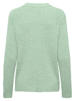 Only Neuletakit|neuletakki Onlgeena Subtle green