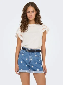 Only Puserot|pusero Onlmacy S/S Cloud dancer