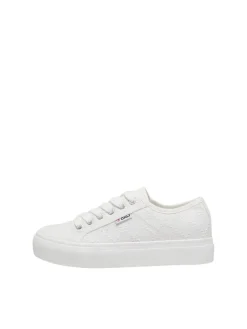 Only Shoes Tennarit Ja Sneakerit|tennarit Onlnoomi Platform Sneaker White