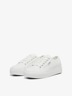 Only Shoes Tennarit Ja Sneakerit|tennarit Onlnoomi Platform Sneaker White
