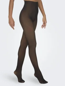 Only Sukat Ja Sukkahousut|sukkahousut Onltenna 90den Double Layer Black