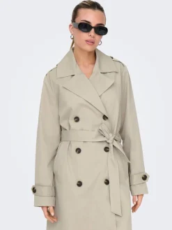 Only Kevät- Ja Syystakit|takki Onleja Orchid Life Trench String