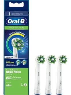 Oral-B Hammashoito|vaihtoharja CrossAction 3 kpl