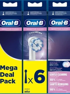 vaihtoharja Sensitive Clean 2+2+2 kampanjapakkaus 116>Oral-B New