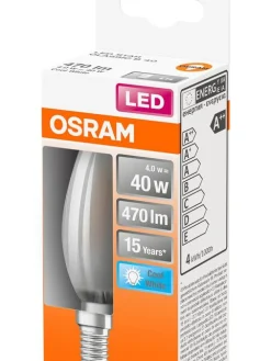 LED kynttilälamppu 470lm 4000K E14>Osram