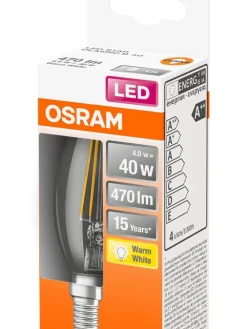 LED kynttilälamppu 470lm 2700K E14>Osram Best