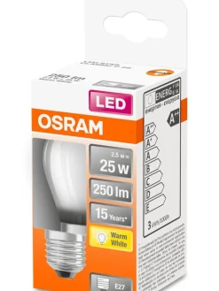 Osram Lamput Ja Valaisintarvikkeet|LED pienkupulamppu 250lm 2700K E27