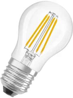 Osram Lamput Ja Valaisintarvikkeet|LED Star Classic P 40 Filament 3.4W 827 Clear E27
