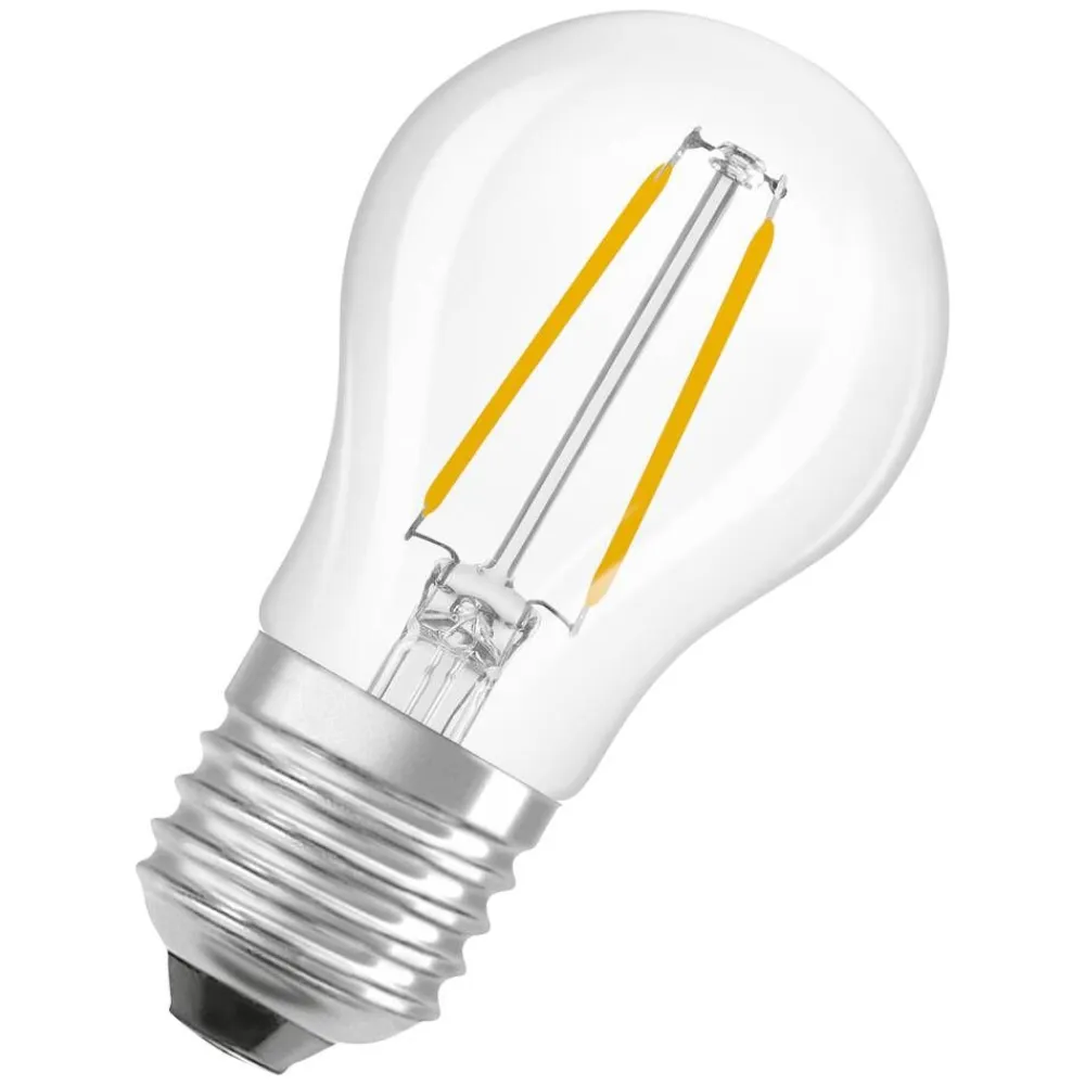 LED Star Classic P 25 Filament 1.8W 827 Clear E27>Osram Clearance