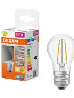 LED Star Classic P 25 Filament 1.8W 827 Clear E27><noscript><img width=