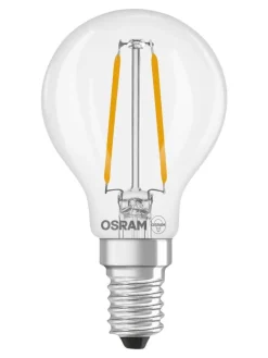 Osram Lamput Ja Valaisintarvikkeet|LED Star Classic P 25 Filament 1.8W 827 Clear E14