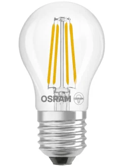 Osram Lamput Ja Valaisintarvikkeet|LED Star Classic P 40 Filament 3.4W 840 Clear E27