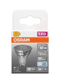 Osram Lamput Ja Valaisintarvikkeet|LED Star PAR16 80 36° 6.1W 840 GU10