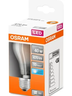 Osram Lamput Ja Valaisintarvikkeet|LED vakiolamppu 470lm 4000K E27