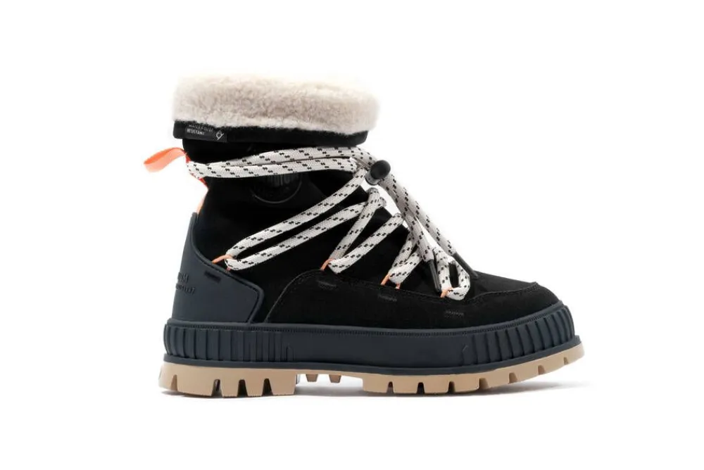 Palladium Nilkkurit|nilkkurit Pallashock Hiver Black 008 Black