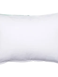 Pentik Sisustustekstiilit|brodeerattu tyynynpäällinen Lumme 30x45 cm vihreä