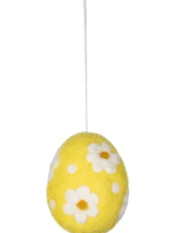 Pentik Pääsiäinen|huopakoriste Kukkamuna 7 cm keltainen