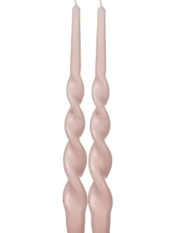 kruunukynttilä Kierre hile v.punainen 28 cm 2 kpl>Pentik Online