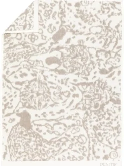 Pentik Kylpyhuone- Ja Saunatekstiilit|Kylpyhuone- Ja Saunatekstiilit|käsipyyhe Villikissa 50x70 cm v.ruskea