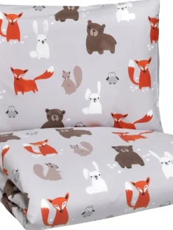 Metsänväki pussilakanasetti multi 120x160 cm + 40x60><noscript><img width=