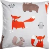 Pentik Lastenhuone|Sisustustekstiilit|Metsänväki tyynynpäällinen multi 45x45 cm