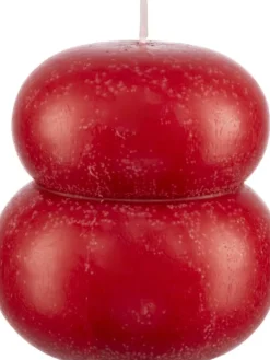Pistaasi pöytäkynttilä punainen 9x9 cm>Pentik Sale