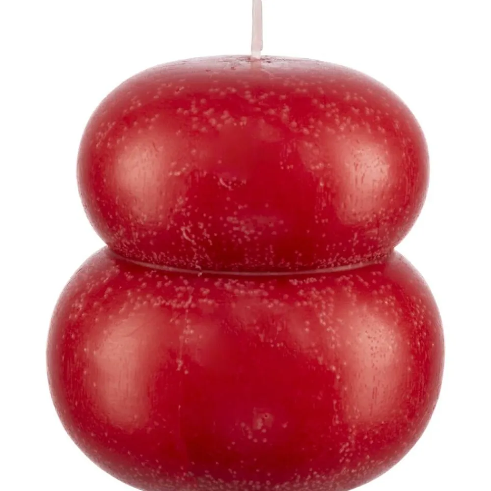 Pistaasi pöytäkynttilä punainen 9x9 cm>Pentik Sale