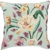 Pentik Sisustustekstiilit|tyynynpäällinen Helmililja 45x45 cm gobeliini v.vihre