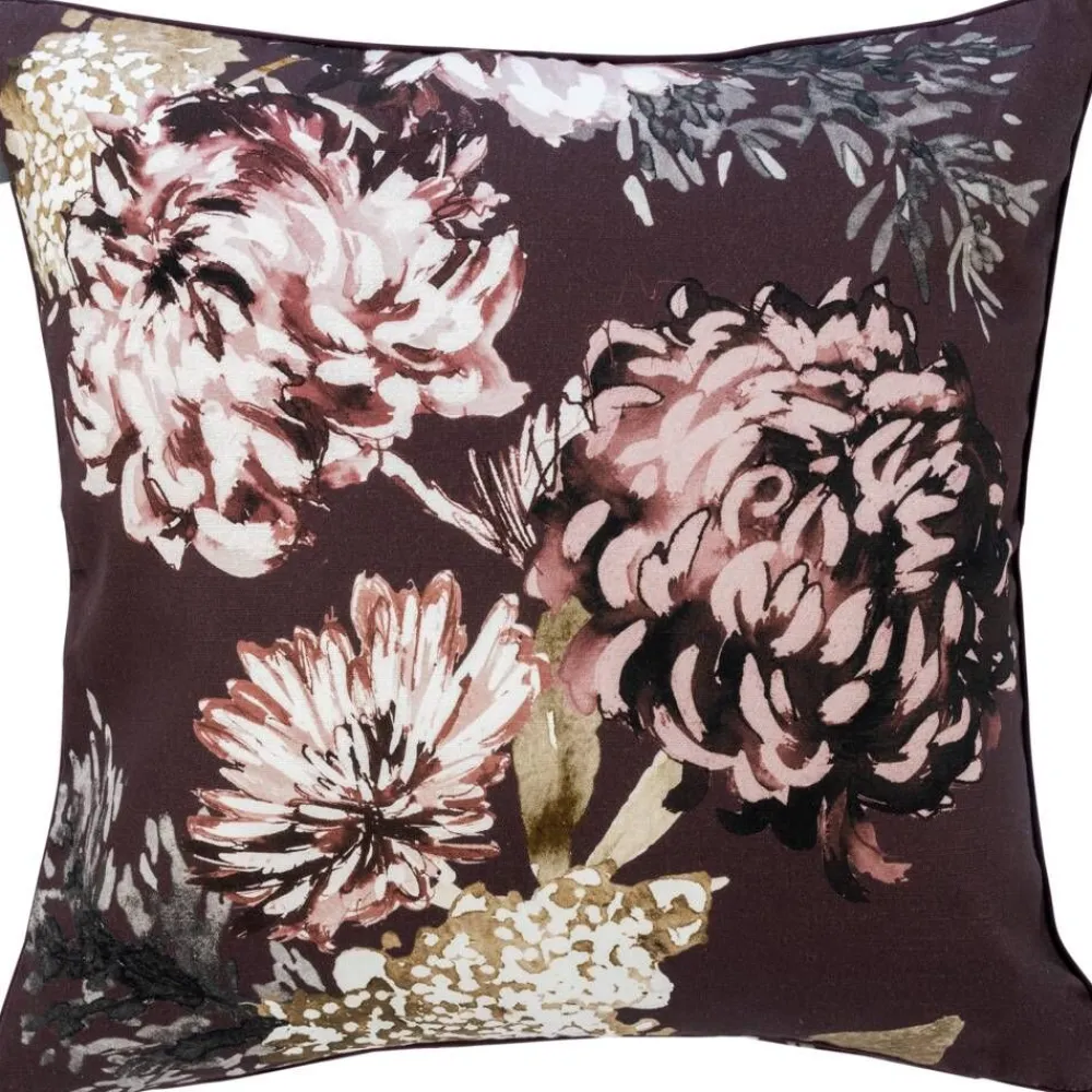 Pentik Sisustustekstiilit|tyynynpäällinen Kuningatar viininpunainen 45x45 cm